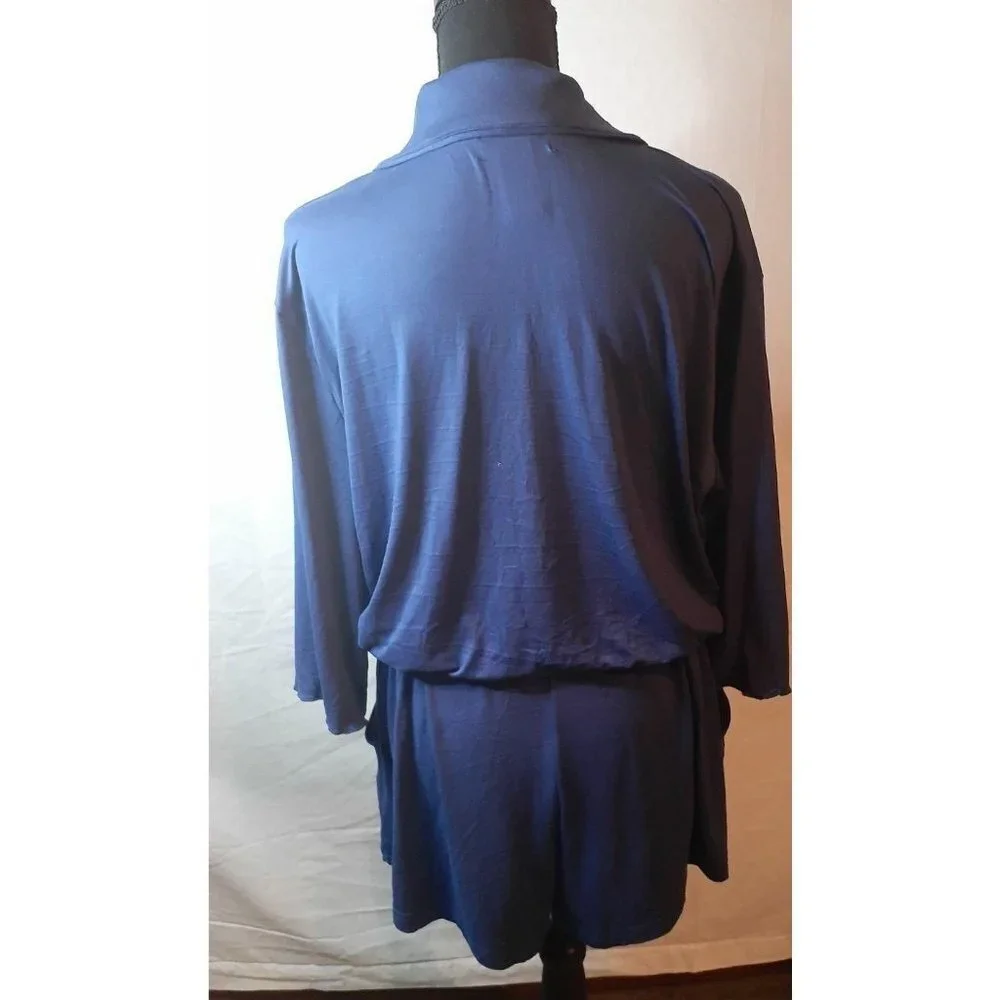 Blue  Romper - Picture 3 of 5